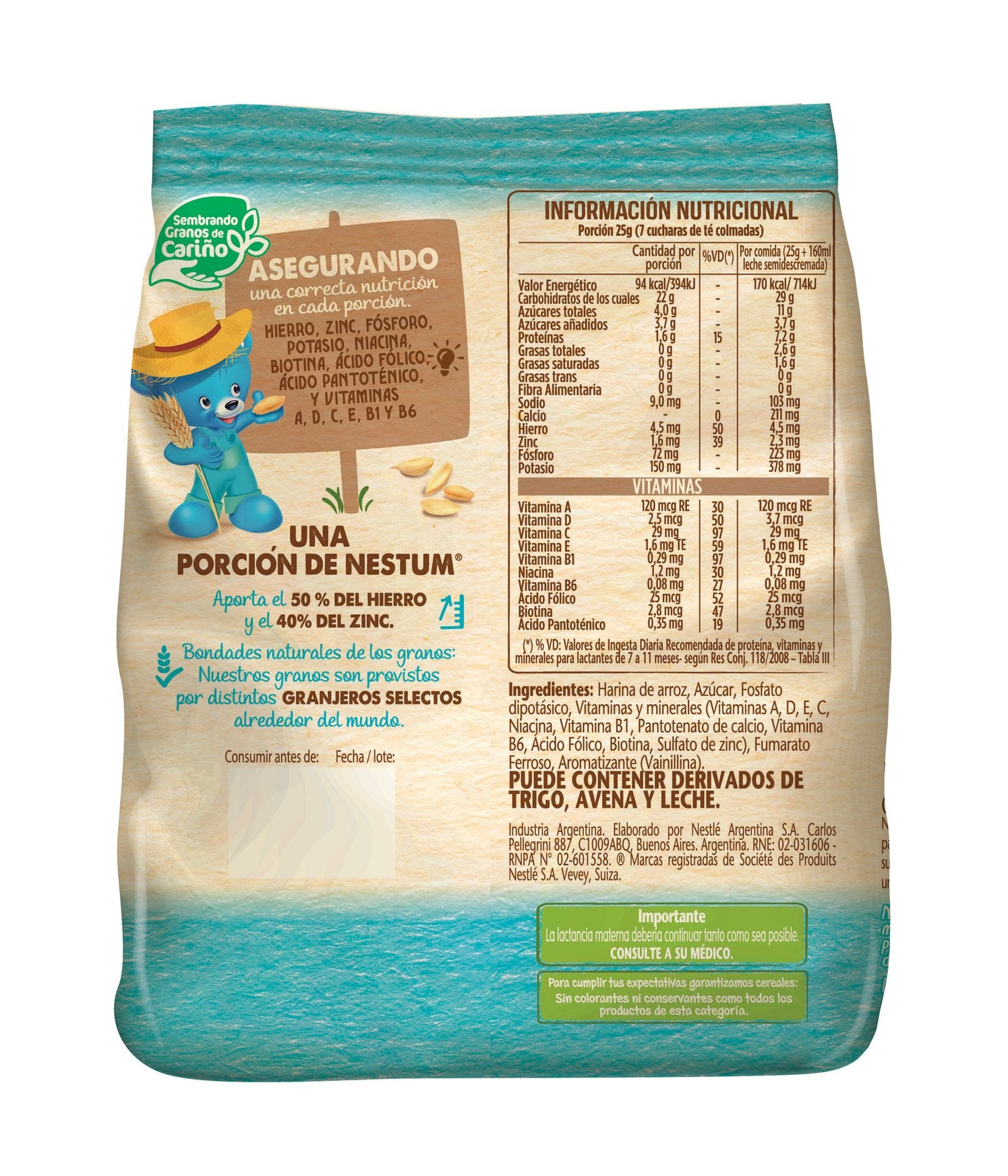 NESTUM® Arroz dorso