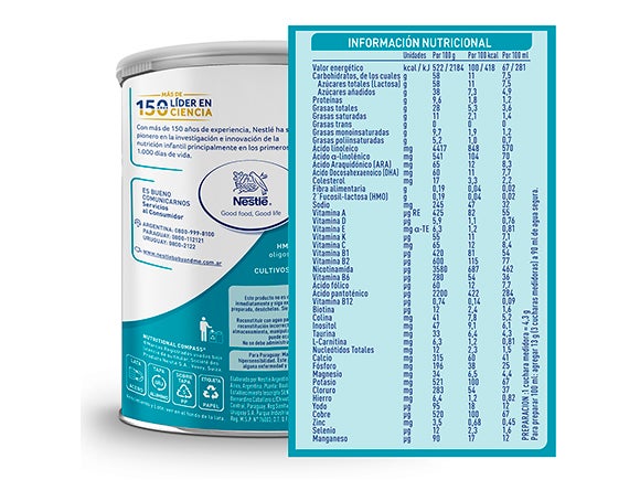 Dorso de Lata NAN® OPTIPRO® 1