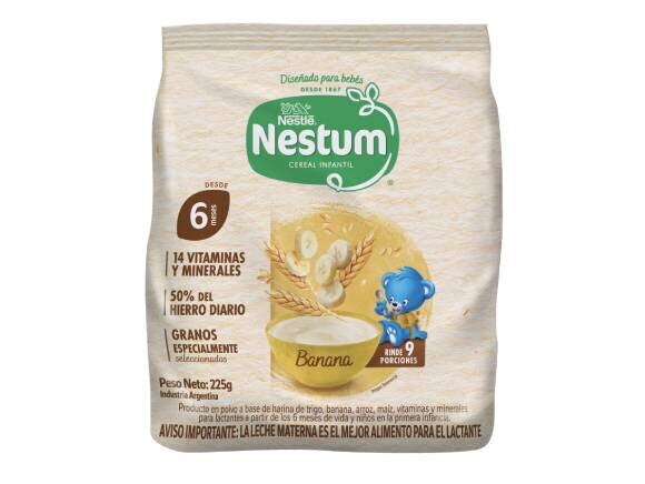 nestum banana 225g frente
