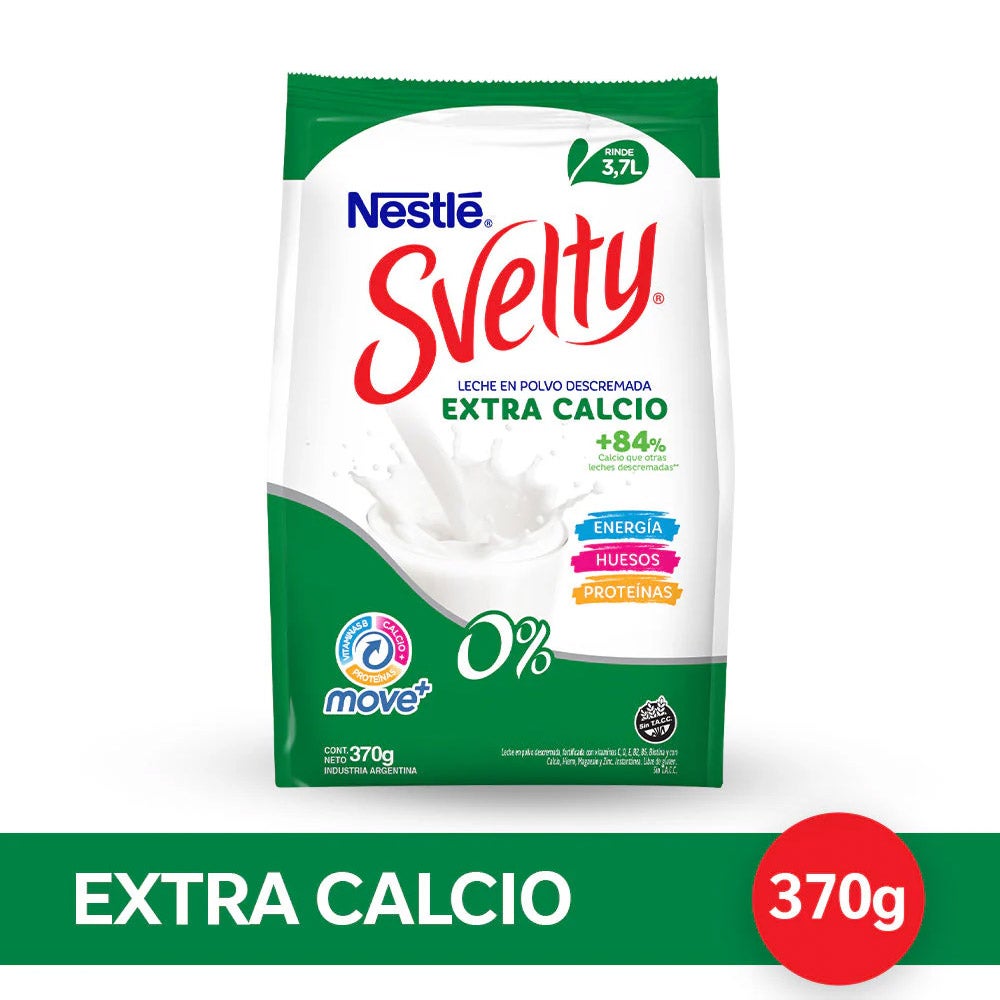 SVELTY® Move+ Extra Calcio Leche en Polvo