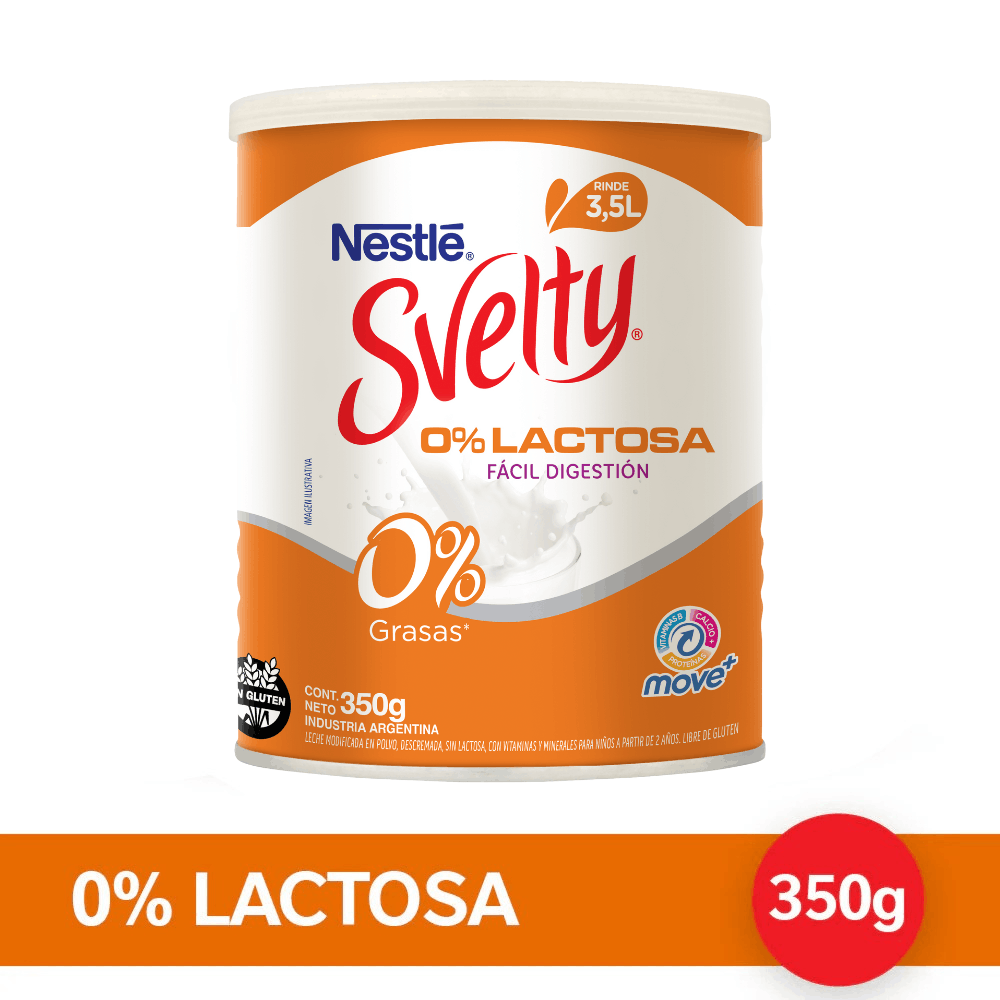 Leche en polvo descremada Svelty® 0% Lactosa