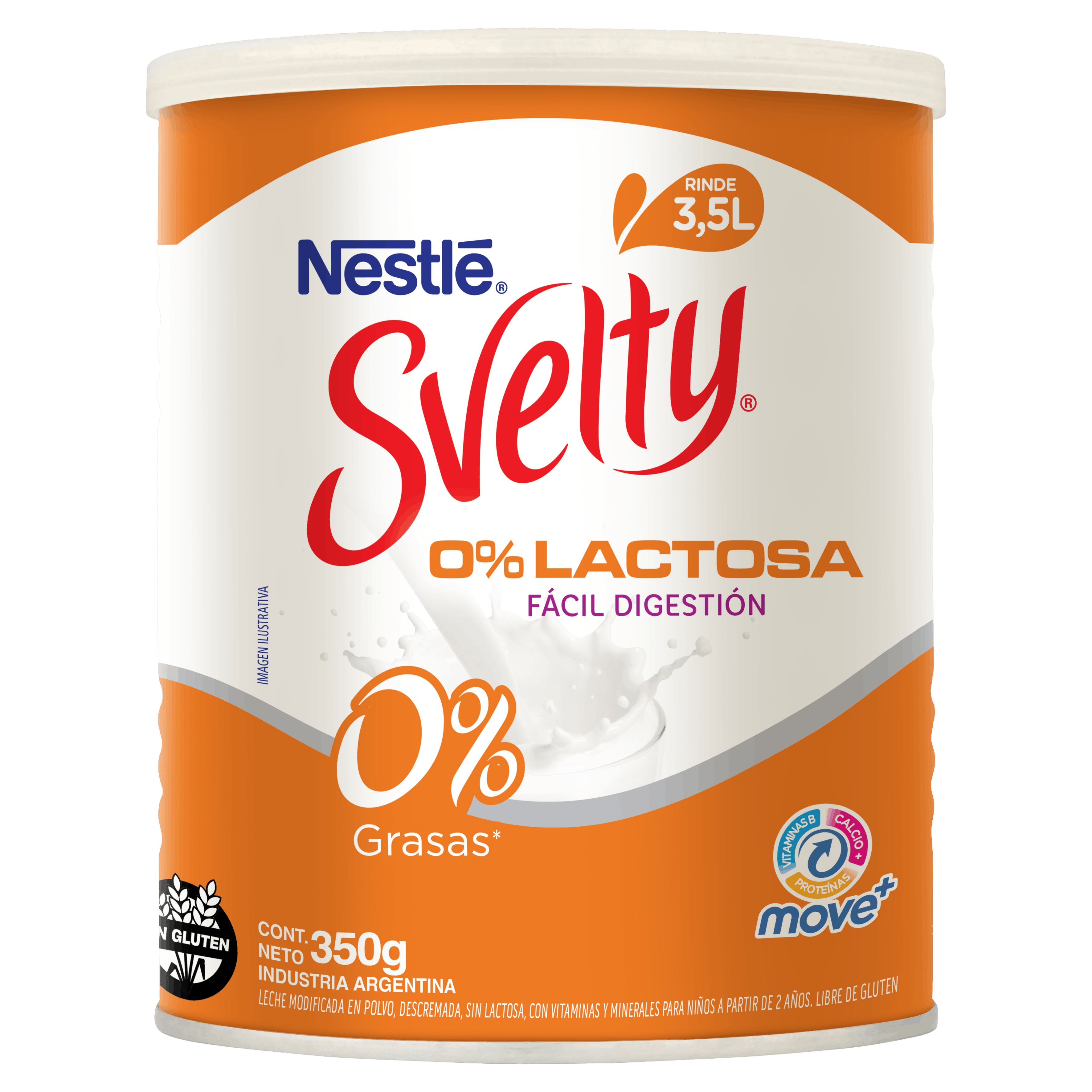 Svelty deslactosada