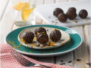 Bolitas de cacao y maní con Ascenda