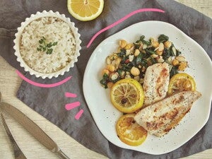 receta de pescado al limón