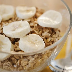 Sabroso y nutritivo pudín de avena