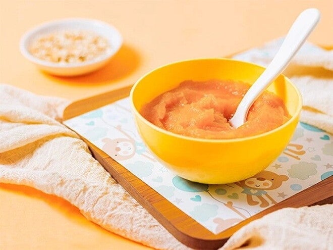 Puré de zanahoria y arroz Puré de zanahoria y arroz