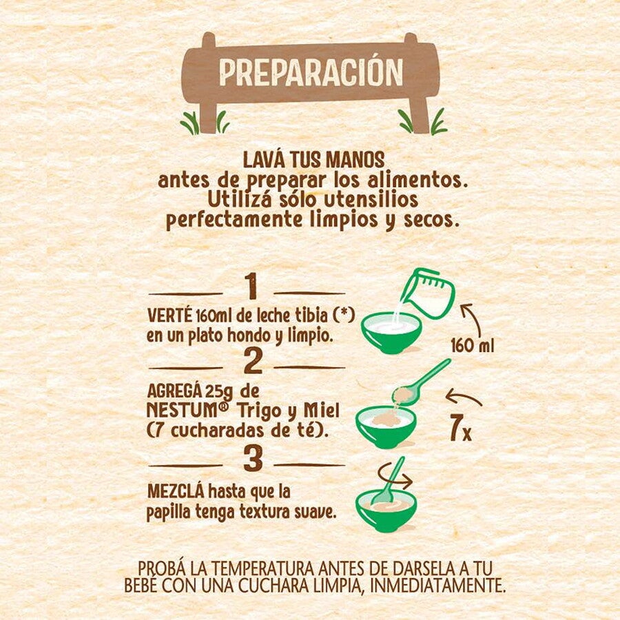 Nestum® Trigo & Miel prep